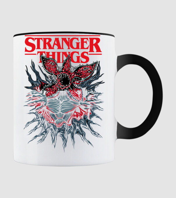DEMOGORGON model negru pe tricou