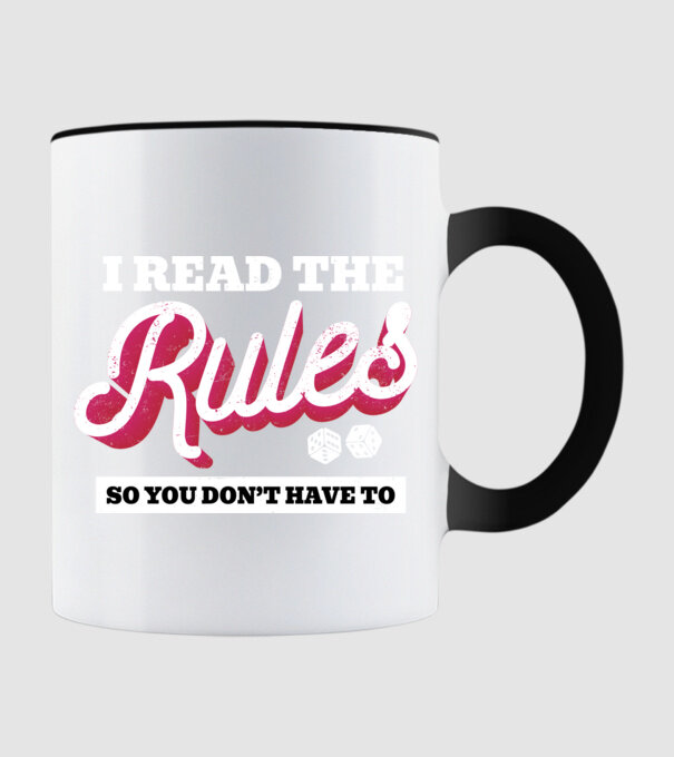 I read the rules s you don't have to simple model negru pe tricou