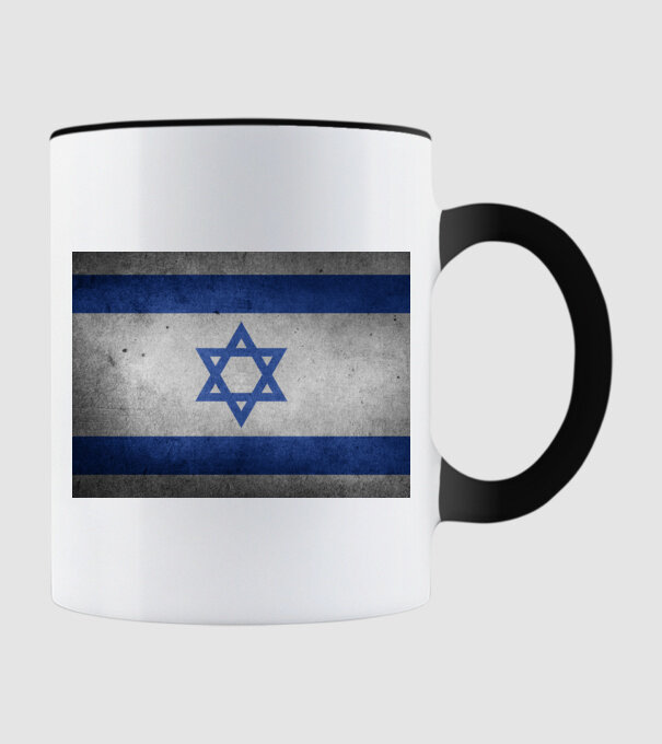 ISRAEL model negru pe tricou