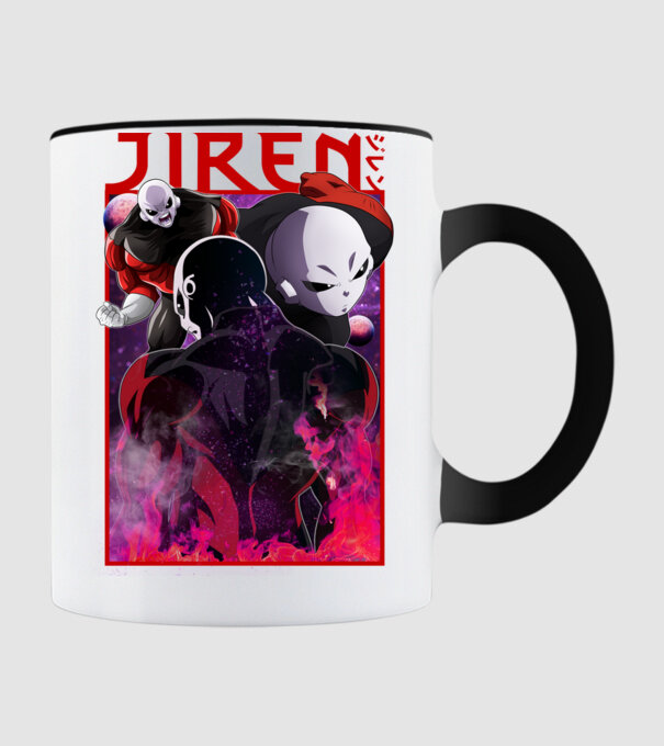 jiren dragonball model negru pe tricou