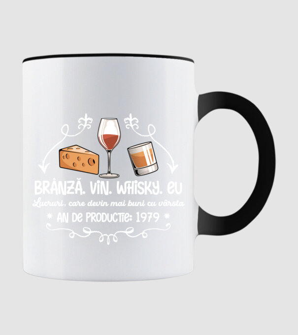 Lucruri, care devin mai buni cu vârsta 1979 45 de ani model negru pe tricou