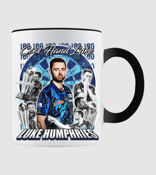 Luke Humphries Cool hand Luke model negru pe tricou