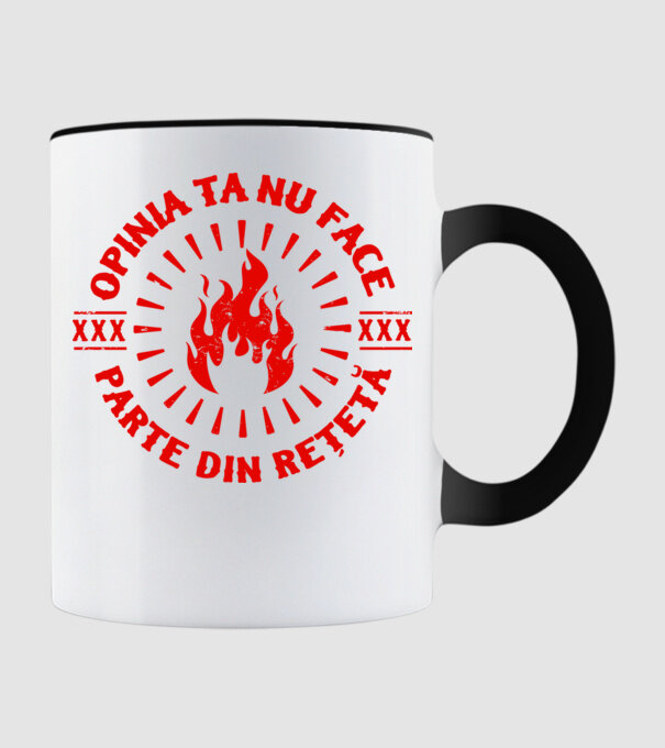 Opinia ta nu face parte din rețetă model negru pe tricou