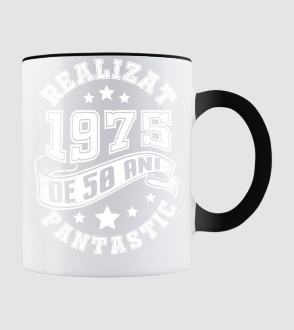 Realizat de fantastic - 1975 model negru pe tricou