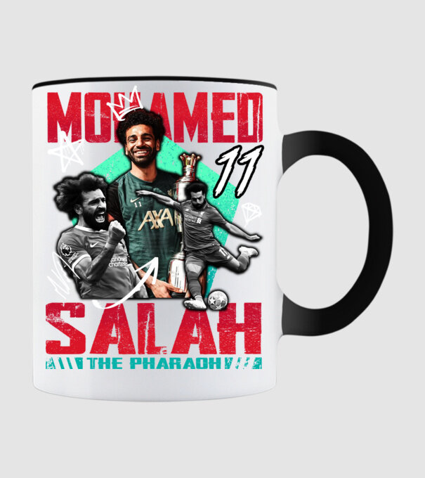 Salah tribute model negru pe tricou
