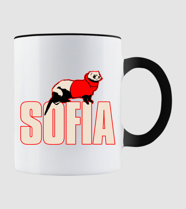 sofia la casa de papel model negru pe tricou