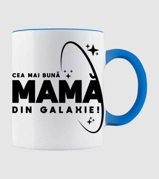 Cea mai bună bunică din Galaxie! model albastru deschis pe tricou