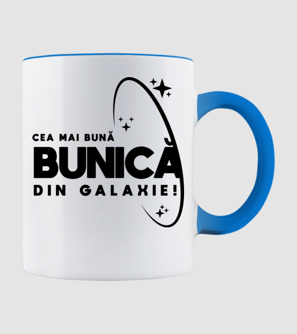 Cea mai bună mamă din Galaxie! model albastru deschis pe tricou