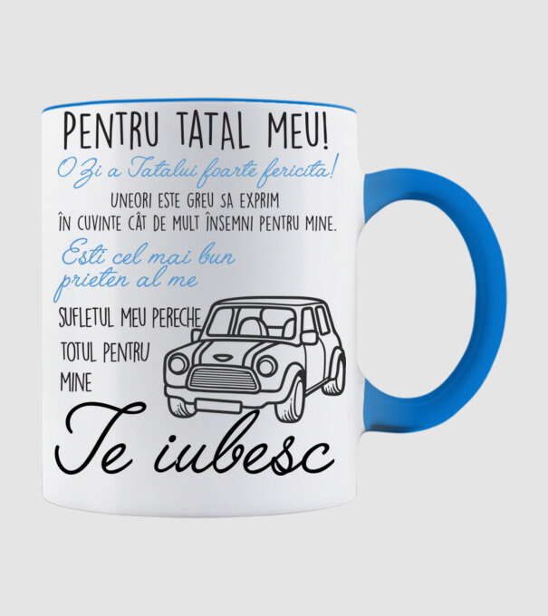 Pentru tatăl meu! O Zi a Tatălui foarte fericită! Uneori este greu să exprim în cuvinte cât de mult însemni pentru mine. Ești ce model albastru deschis pe tricou
