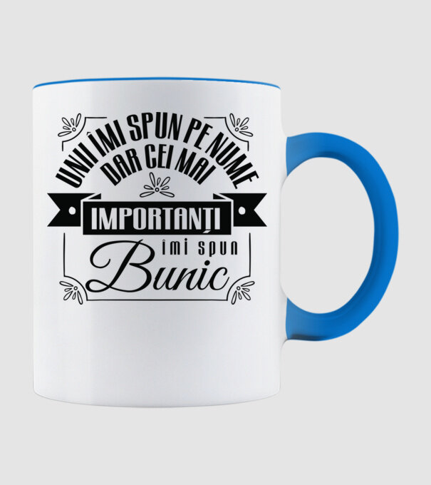 Unii îmi spun pe nume, dar cei mai importanți îmi spun bunic model albastru deschis pe tricou