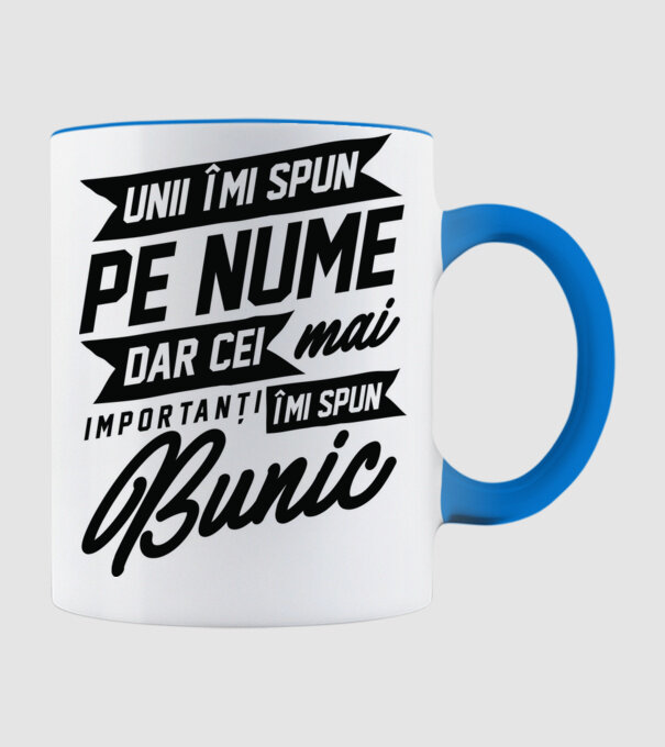 Unii îmi spun pe nume, dar cei mai importanți îmi spun bunic model albastru deschis pe tricou