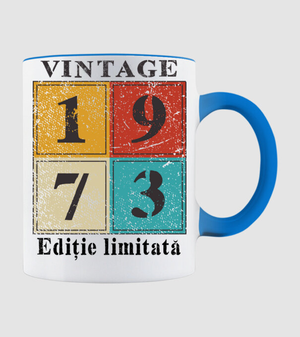 1973 - Ediție limitată model albastru deschis pe tricou