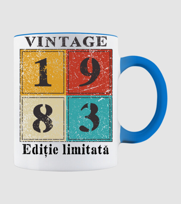 1983 - Ediție limitată model albastru deschis pe tricou