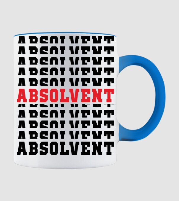 absolvent 2022 model albastru deschis pe tricou