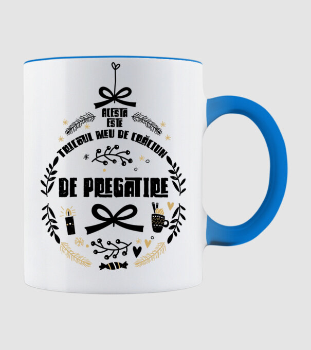acesta este tricoul meu de Crăciun_de pregătire model albastru deschis pe tricou