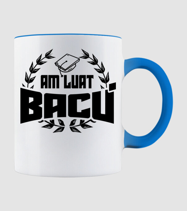 Am luat bacu model albastru deschis pe tricou