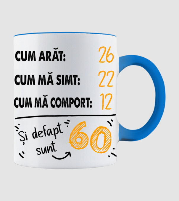 Aspect, senzație, comportament 60 Alb model albastru deschis pe tricou