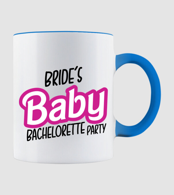 Bride Barbies baby model albastru deschis pe tricou