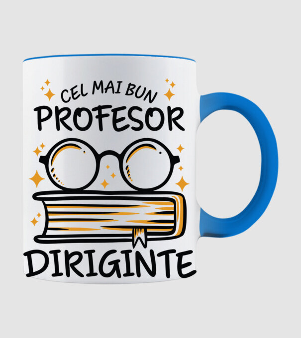 Cel mai profesor diriginte model albastru deschis pe tricou