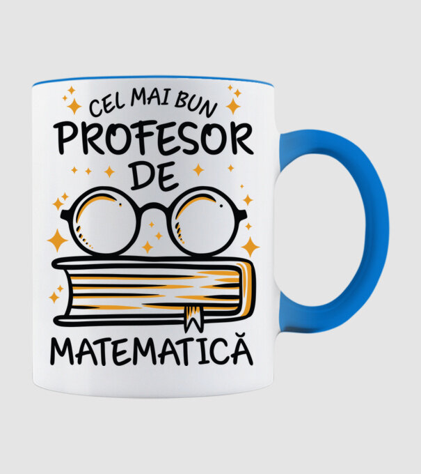 Cel mai profesor matematică model albastru deschis pe tricou