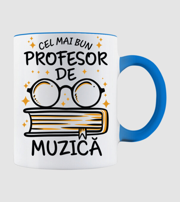 Cel mai profesor muzică model albastru deschis pe tricou
