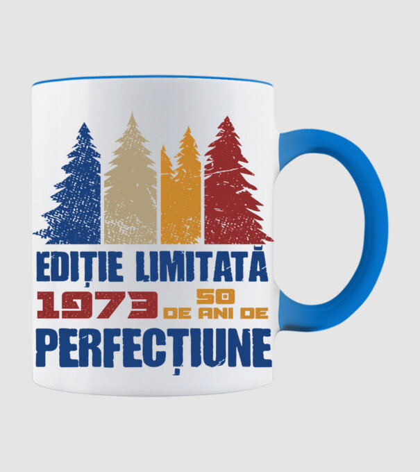 Ediție limitată 1973 - 50 de ani de perfecțiune model albastru deschis pe tricou