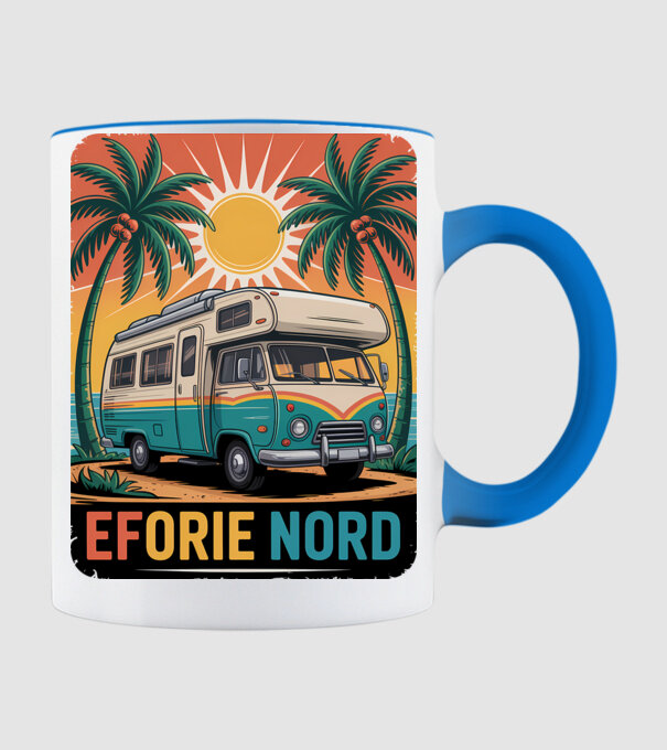 Eforie Nord model albastru deschis pe tricou