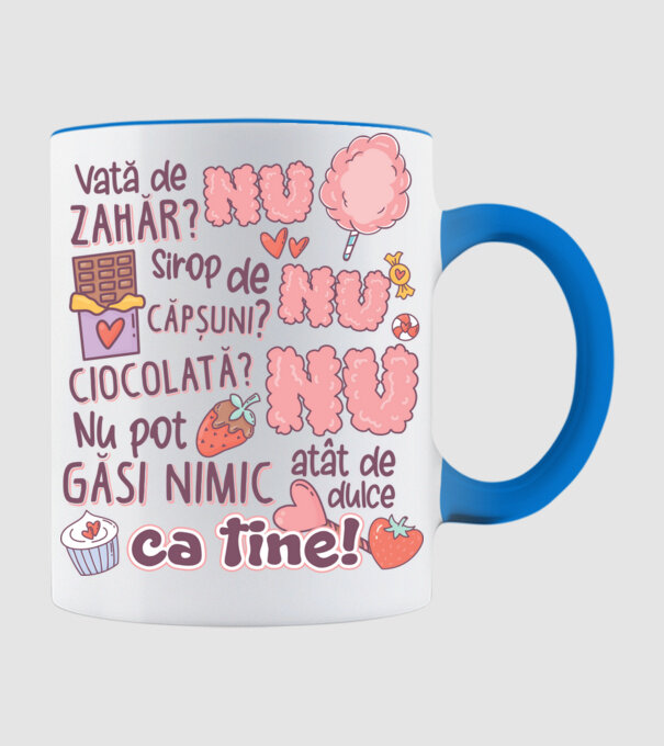 Nu pot găsi nimic-atât de dulce ca tine model albastru deschis pe tricou