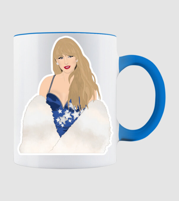Taylor Swift blue model albastru deschis pe tricou
