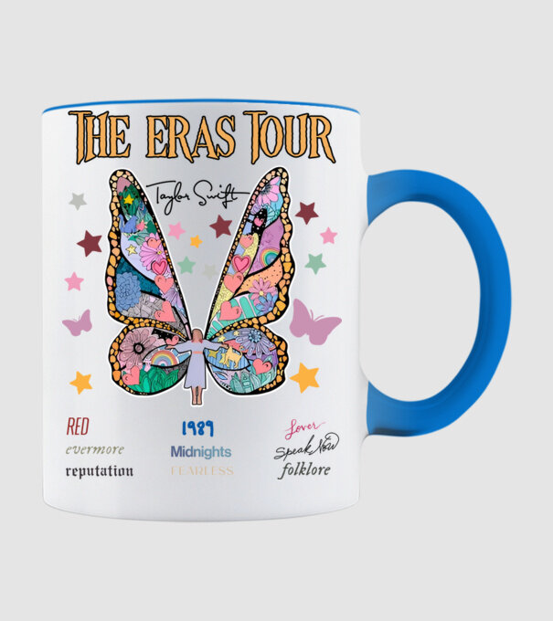 Taylor Swift eras fairy model albastru deschis pe tricou