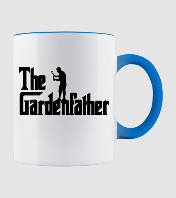 The Gardenfather model albastru deschis pe tricou