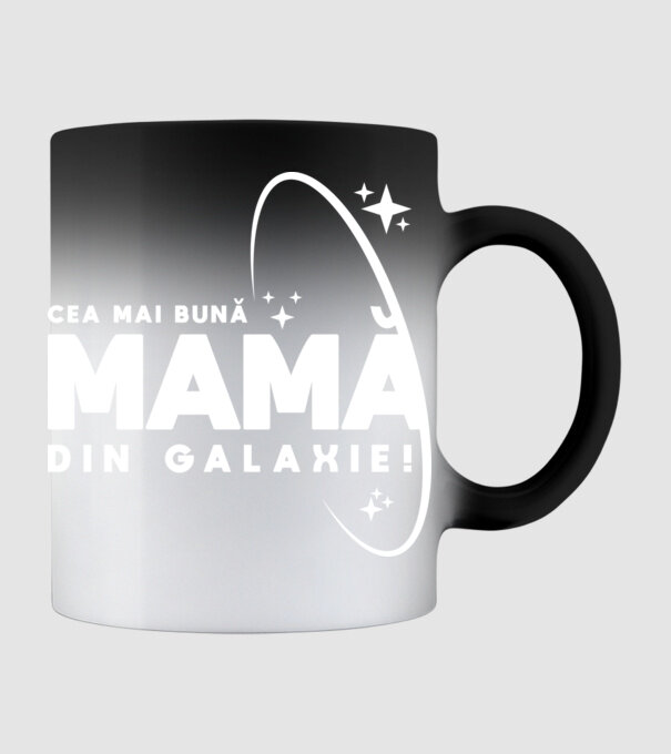 Cea mai bună bunică din Galaxie! model negru pe tricou
