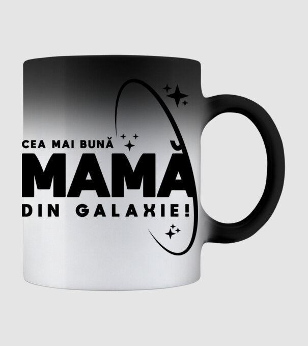 Cea mai bună bunică din Galaxie! model negru pe tricou