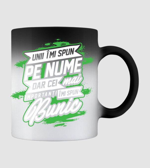 Unii îmi spun pe nume, dar cei mai importanți îmi spun bunic model negru pe tricou