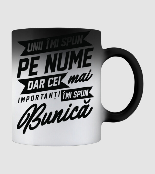 Unii îmi spun pe nume, dar cei mai importanți îmi spun bunică model negru pe tricou