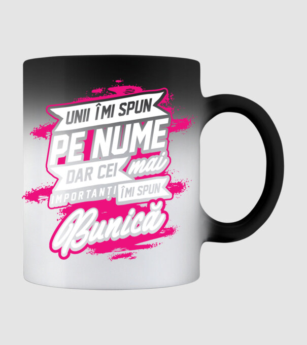 Unii îmi spun pe nume, dar cei mai importanți îmi spun bunică model negru pe tricou