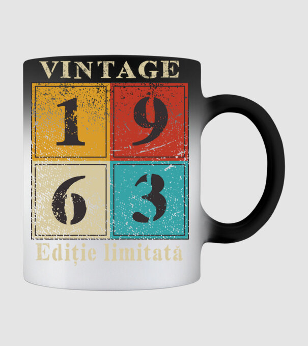 1963 - Ediție limitată model negru pe tricou