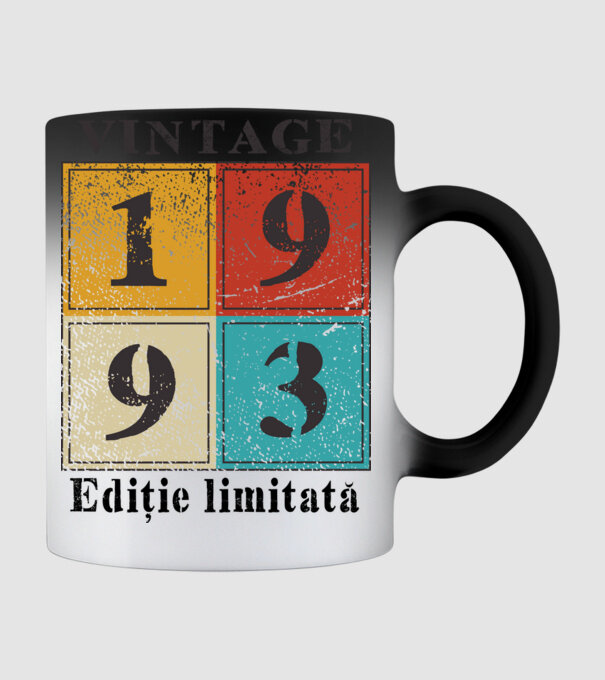 1993 - Ediție limitată model negru pe tricou