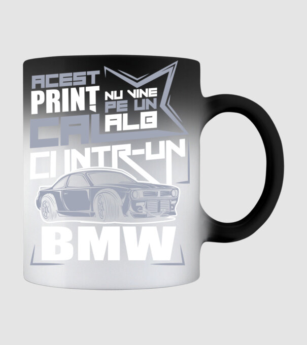 Acest prinț nu vine pe un cal alb, ci într-un BMW model negru pe tricou