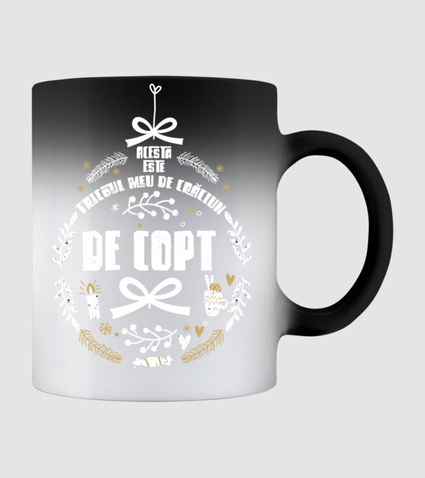acesta este tricoul meu de Crăciun_de copt model negru pe tricou