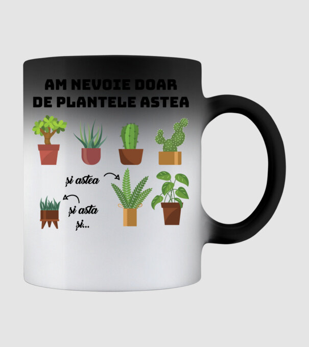 am nevoie doar de plantele astea model negru pe tricou