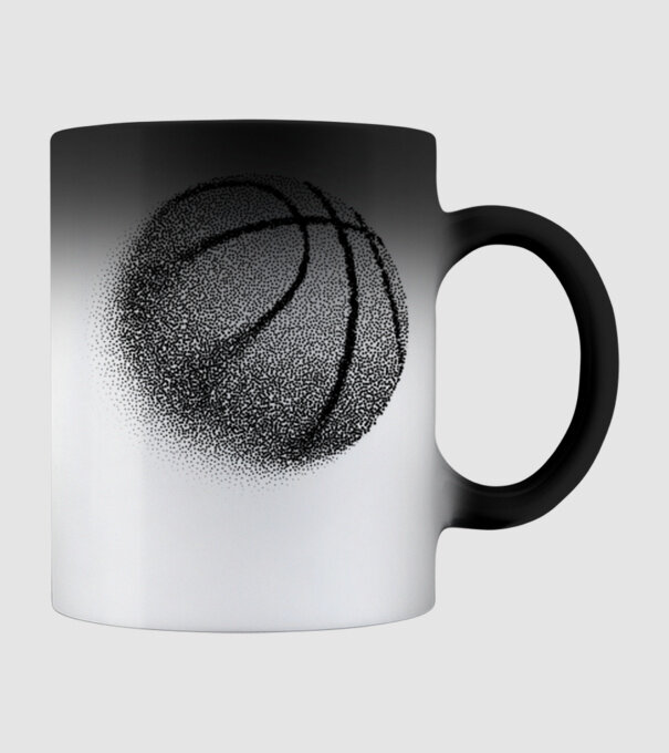 Basketball model negru pe tricou