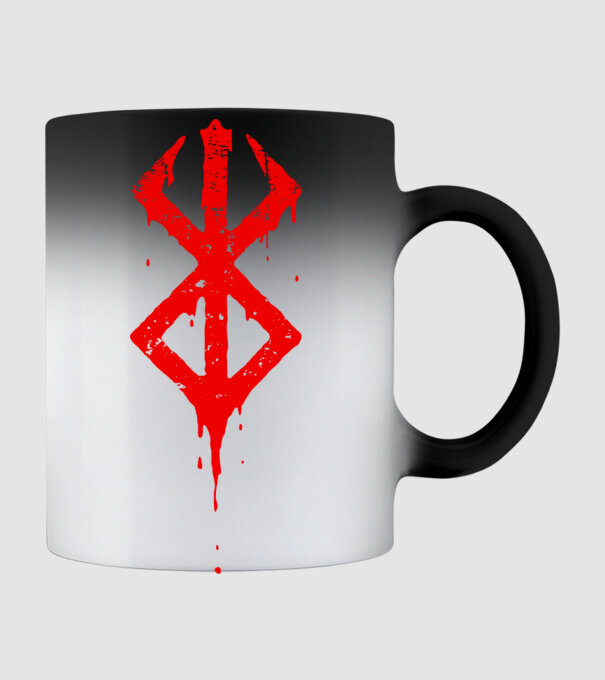 Berserk logo model negru pe tricou