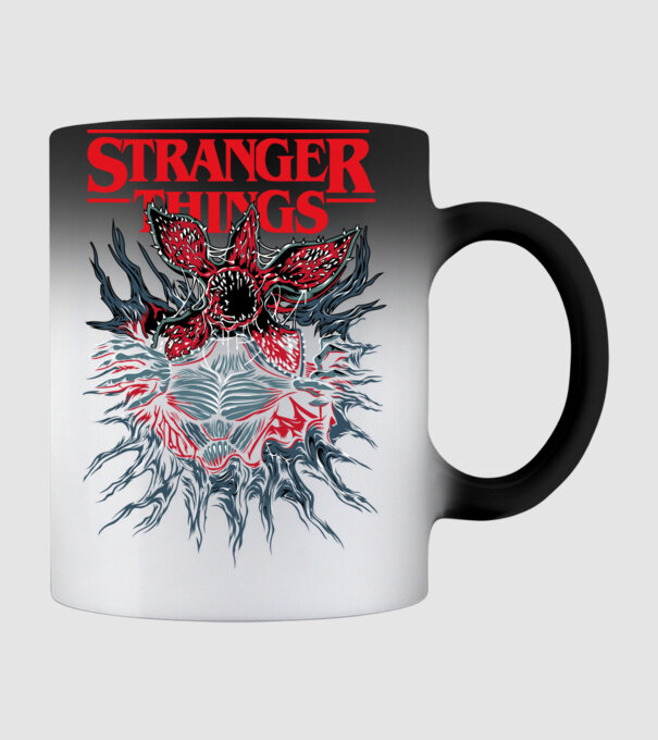 DEMOGORGON model negru pe tricou