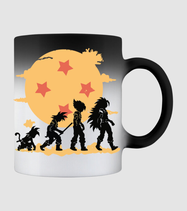 dragonball evolution model negru pe tricou