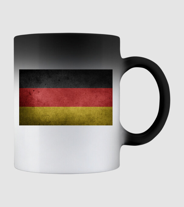 GERMANY model negru pe tricou