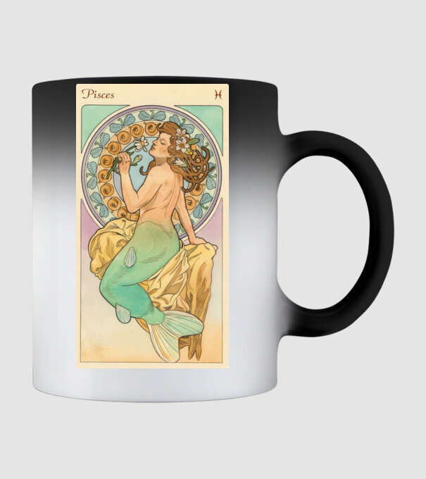 Horoscop Tarot PESTI model negru pe tricou