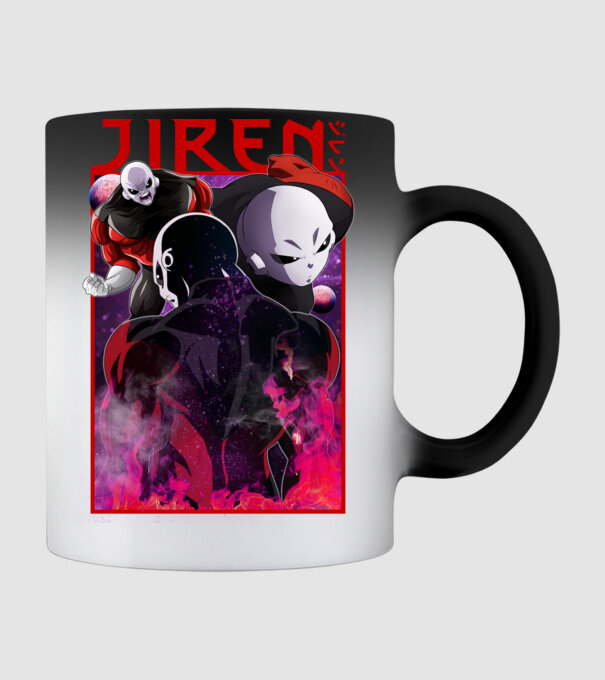 jiren dragonball model negru pe tricou