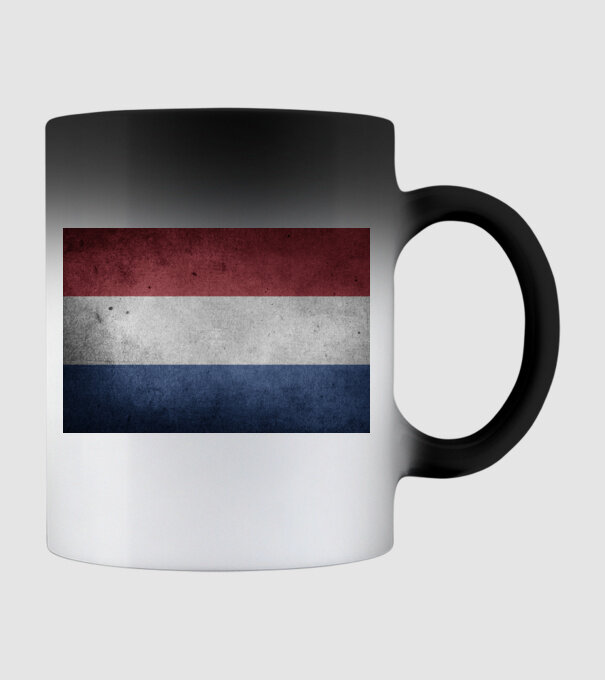 NETHERLANDS model negru pe tricou