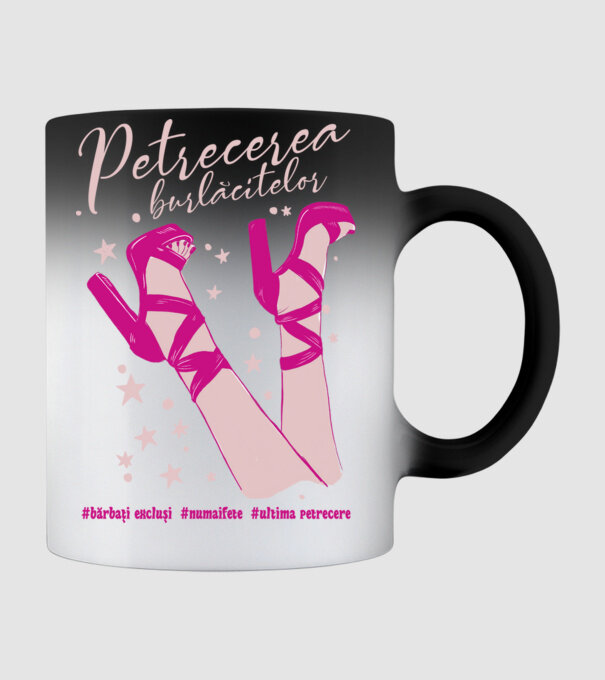 petrecerea burlăcitelor bărbați excluși numaifete ultima petrecere model negru pe tricou
